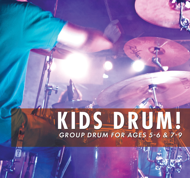 Kids Drum - Group Drum Lessons for Ages 5-6 & 7-9